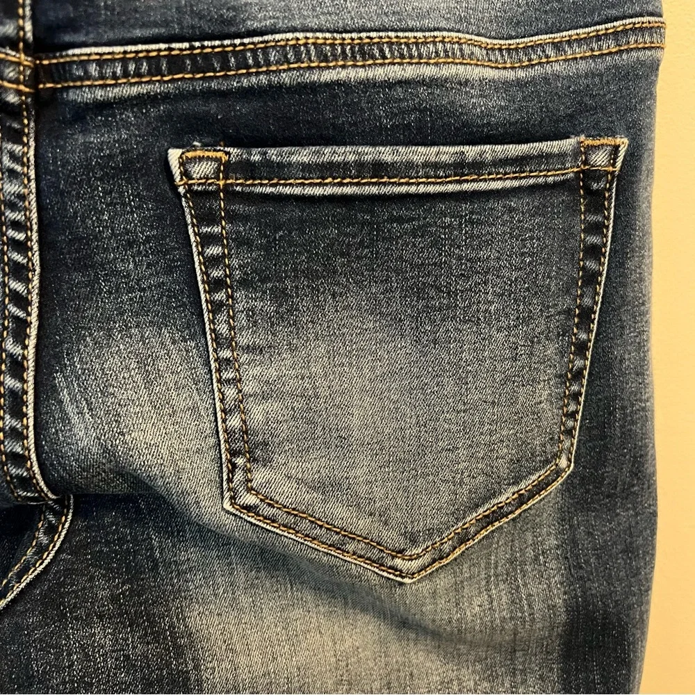 SOLD. MAURICES Womens Jeggings Skinny Leg Stretch Blue Size SR Small Regular - Picture 7 of 10